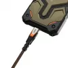 Kábel USB-C na USB-C C2G 9B4415114097 USB 3.2 Gen 2x2 0,75 m – čierny/oranžový
