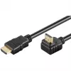 Goobay 61296 - High Speed HDMI kábel s Ethernet uhlovým konektorom 4Ka60Hz 2.0 - kábel - digitálny/display/video
