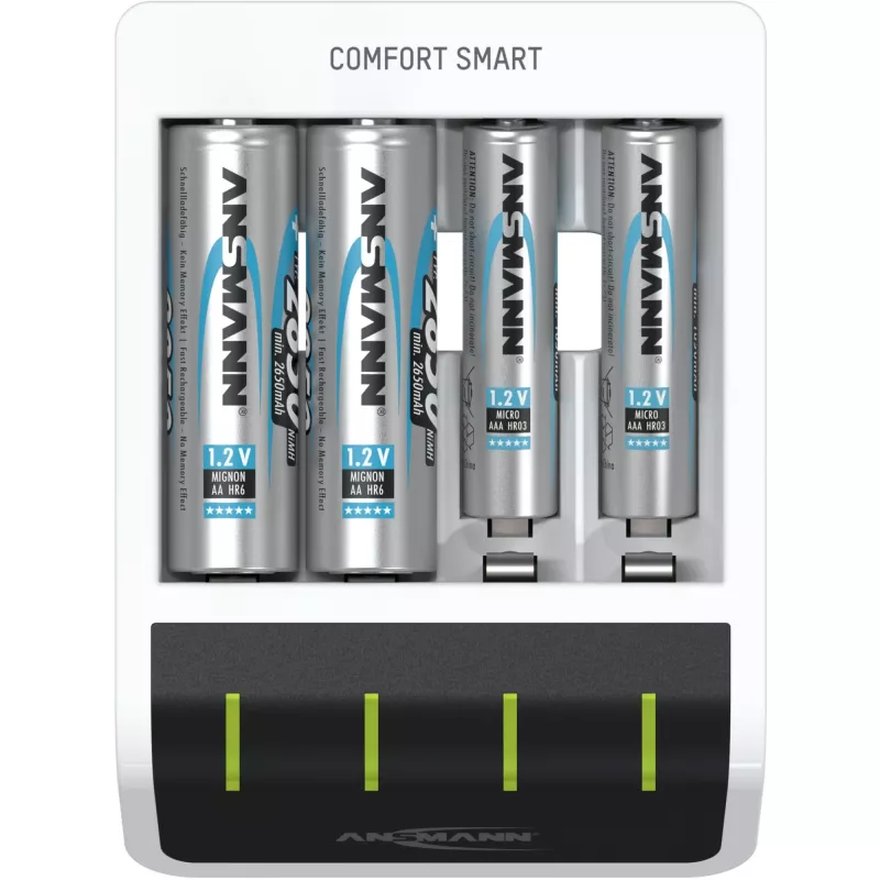 Nabíjačka batérií Ansmann Comfort Smart domáca batéria USB