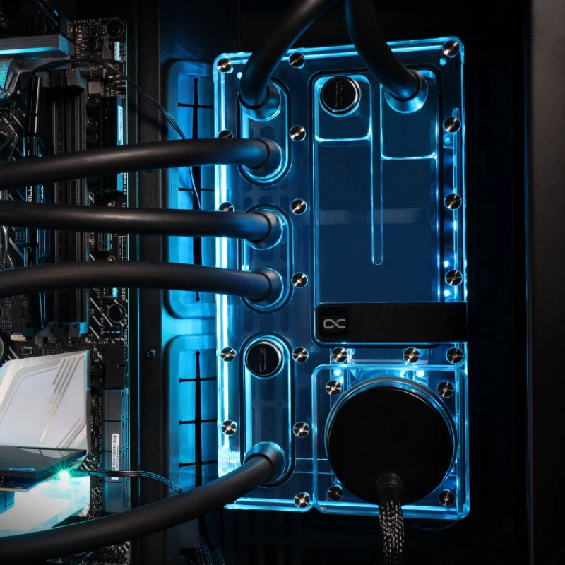 Nádržka Alphacool Core Distro Plate Transparent Acrylic 125x240x68,8 mm