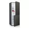 Chladnička s mrazničkou MPM MPM-215-KB-39/E — 215 l, mraznička dole, Dark Inox, zameniteľné otváranie dverí, LED osvetlenie