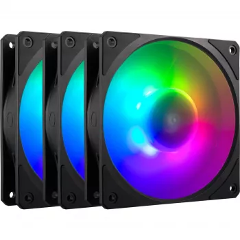 Sada 3 ventilátorov COOLER MASTER Mobius 120P ARGB