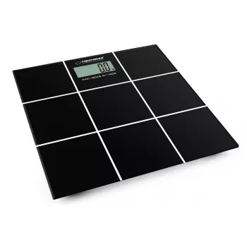 Osobná váha Esperanza EBS004 - elektronická, 180 kg, čierne sklo