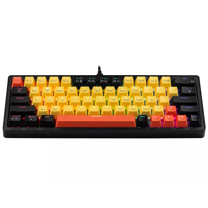 Mechanická klávesnica Tracer Gamezone EVO2 Hot Swap 63 (žltá)