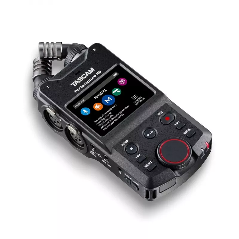 Tascam Portacapture X6 - prenosný vysokorozlišovací viacstopový rekordér