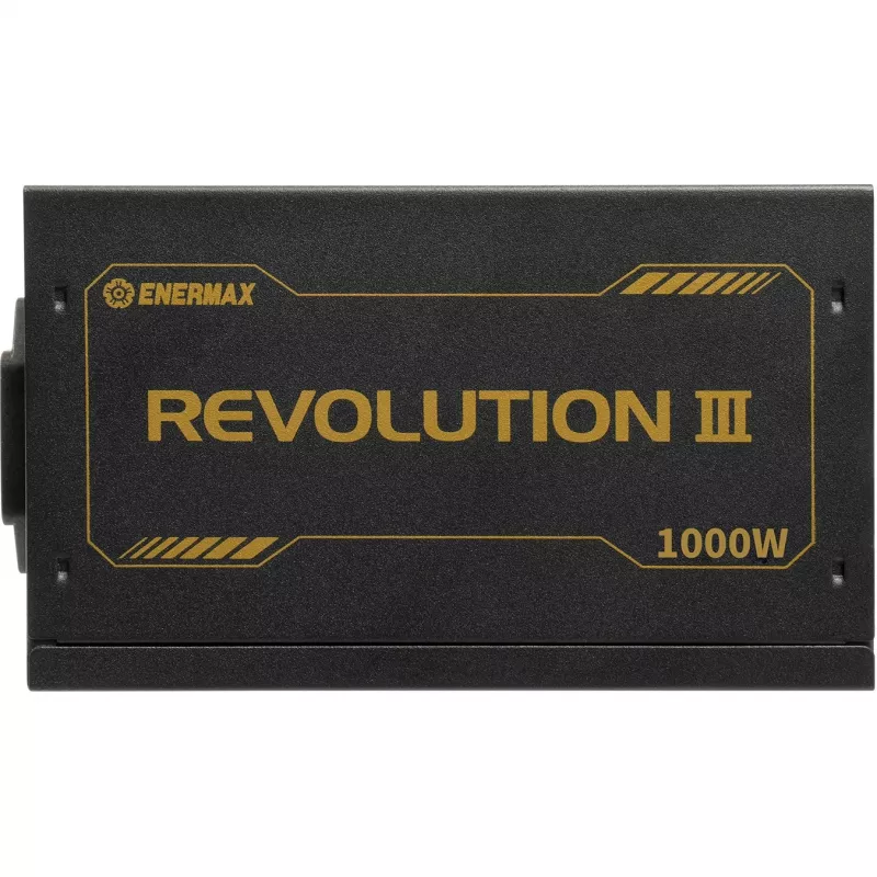 Napájací zdroj ENERMAX ERV1000G-AHG-MAC, 1000 W, 20+4-Pin-ATX, plne modulárny, 80 PLUS Gold, čierny