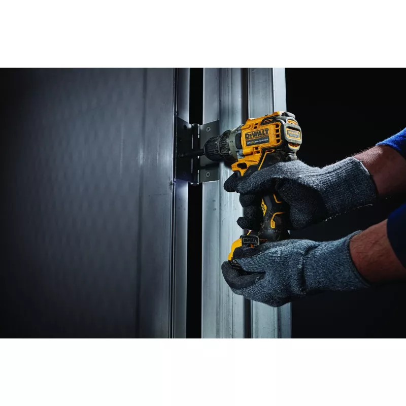 Akumulátorový skrutkovač DeWALT DCD701D2-QW, 12V, 1500 ot/min, 57,5 N·m, 2x2 Ah batérie