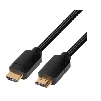 HDMI Premium kábel v 2.1 2m čierny pre hráčov