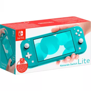 Switch Lite (bez napájacieho zdroja), herná konzola tyrkysová