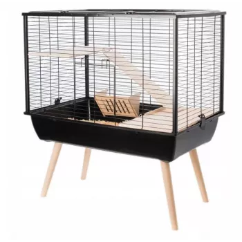 Zolux Cage Neo Muki pre veľké hlodavce H58, čierna