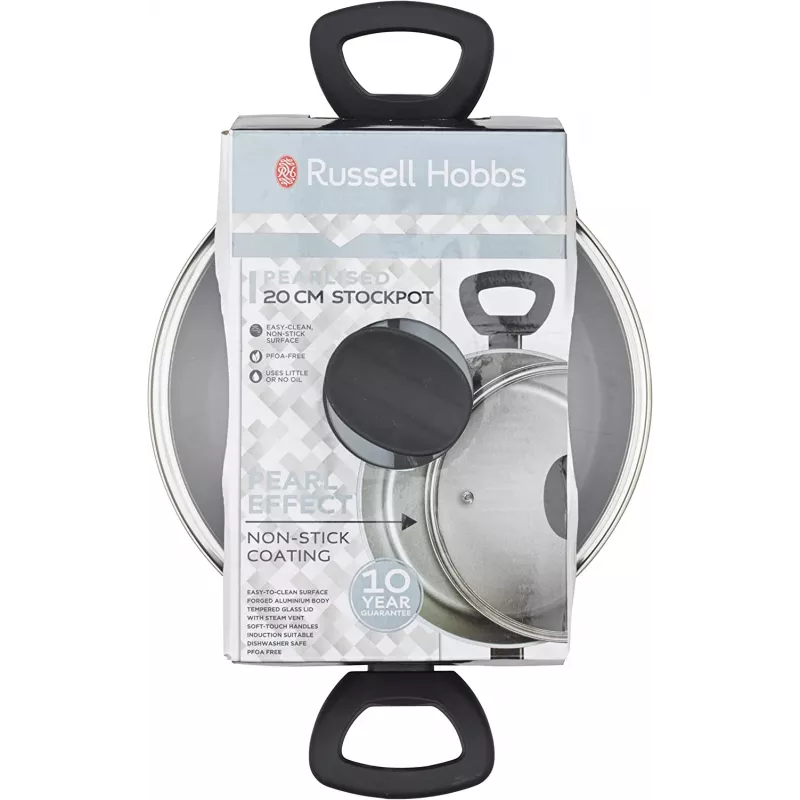Hrniec Russell Hobbs RH01712EU 20 cm perleťový – hrniec z nehrdzavejúcej ocele