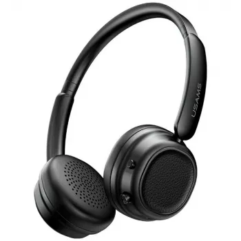 Bluetooth slúchadlá 5.3 Usams SR01 ANC čierne