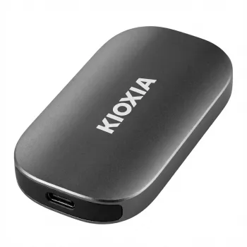 KIOXIA EXCERIA Plus G2 prenosný 1TB / až do 1050MB/s čítanie 1000MB/s zápis MIL-STD testy pádu 256 AES šifrovanie pre fotografov tvorcov obsahu a