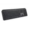 Logitech MX Keys S 920-011589 bezdrôtová klávesnica v plnej veľkosti, Bluetooth LE / Logi Bolt, podsvietená, nabíjateľná cez USB-C, QWERTY US International, s opierkou dlaní, grafitová