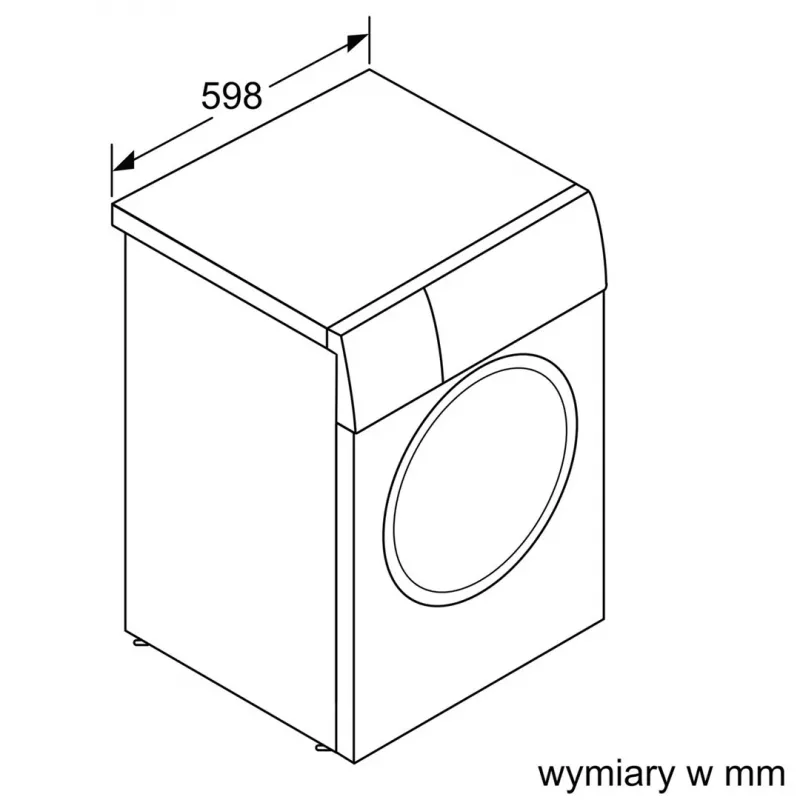BOSCH WAN2405BPL 8kg 1200 ot/min – práčka