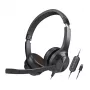 Creative 51EF0980AA000 Chat USB on-ear headset káblový stereo čierna