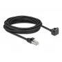 Sieťový kábel DeLOCK 81159 RJ-45 Cat6 5 m čierny