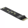 DELOCK PCI Express x1 na M.2 Key M adaptér 64105