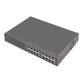Digitus 8-port Gigabit Ethernet PoE injektor, 802.3bt, 250 W