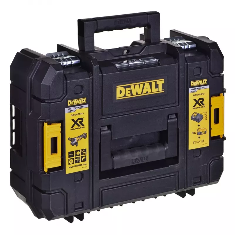 DeWALT uhlová brúska DCG405P3 18V (DCG405P3-QW)