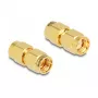 DeLOCK adaptér RP-SMA samec na RP-SMA samec priemer 9 mm šírka 18,9 mm