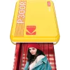 Kodak Mini 3 Square Retro Pass Photo Printing Technology tlačiareň žltá