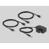 DeLOCK 11494 počítačový dátový prepínač čierny USB Type-A Type-B 0,48 Gbit/s