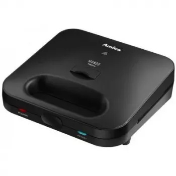 Sendvičovač Amica SMK4011, 750 W, 3 typy platní, čierny