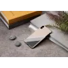 Puzdro na telefón man and wood pre iPhone XS Max — sivý oblek, čierna