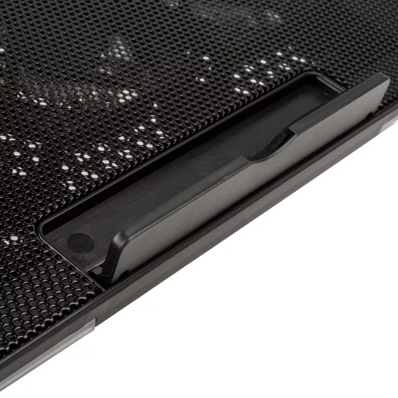 Chladiaca podložka pod notebook Kolink KL-F500 pre 17,3 inch (43,9 cm) — 6 ventilátorov, 1900 ot/min, USB, čierna