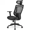 Kancelárska stolička Sharkoon OfficePal C10 – čierna, ergonomický dizajn, výškovo nastaviteľná