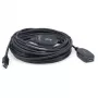 Equip 133347 USB kábel USB 3.2 Gen 1 (3.1 Gen 1) 10 m USB A čierny