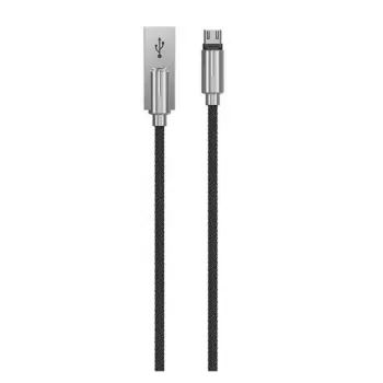 USB nabíjací/dátový kábel Devia Storm Series zliatina zinku 5V 2,1A 1 m