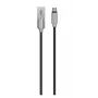 USB nabíjací/dátový kábel Devia Storm Series zliatina zinku 5V 2,1A 1 m