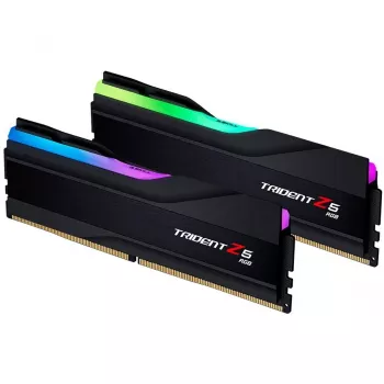 DIMM 32 GB DDR5-6000 (2x 16 GB) Dual-Kit, operačná pamäť čierna, F5-6000J3036F16GX2-TZ5RK, Trident Z5 RGB, INTEL XMP
