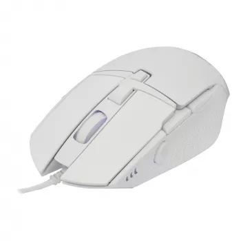 Myš Baracuda BGM-051 Raptor biela USB