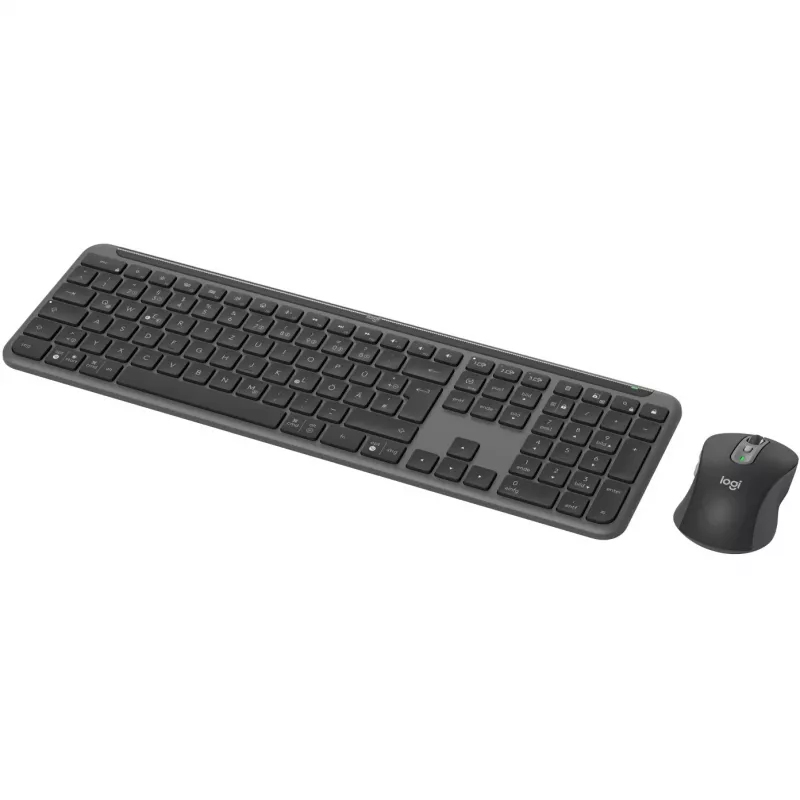 Logitech 920-012483 klávesnica myš included Office RF Wireless + Bluetooth QWERTZ German Graphite