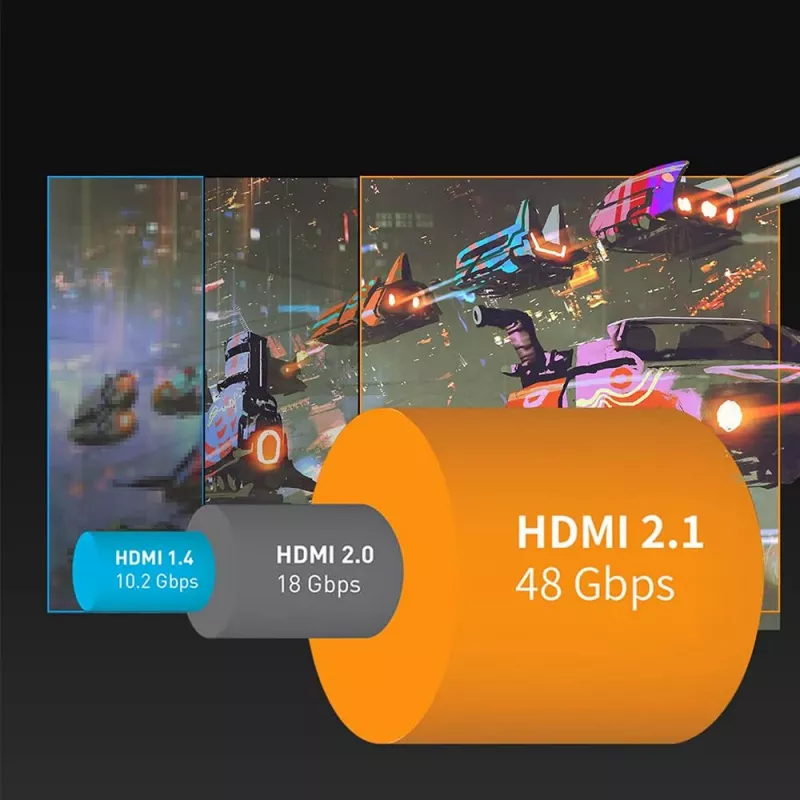 HDMI kábel MANTA HDMI-1.5MC 1,5 m, podporuje až do 8K