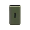 Transcend ESD380C TS2TESD380C prenosný SSD 2 TB, USB 3.2 Gen 2x2, USB-C, 2000 MB/s, vojenská zelená