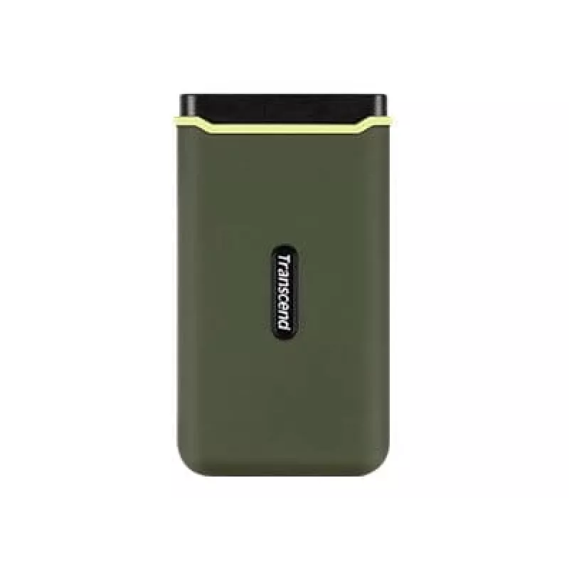 Transcend ESD380C TS2TESD380C prenosný SSD 2 TB, USB 3.2 Gen 2x2, USB-C, 2000 MB/s, vojenská zelená