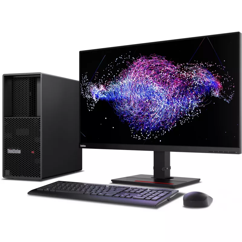Lenovo ThinkStation P3 Tower Gen 2 Intel Core Ultra 9 285K 64 GB DDR5-SDRAM 1 TB SSD NVIDIA RTX 2000 Ada Windows 11 Pro Pracovná stanica Čierny