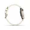 Garmin Lily 2 35 mm inteligentné hodinky s GPS, dotykový LCD displej 2,1 cm (0,84") 240 x 201, hliníkové puzdro, silikónový remienok Coconut, krémovo zlaté