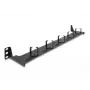 DeLOCK 19 inch sklenené vlákno routing panel 1U čierny rackmontáž 1U