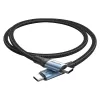 Vention USB 2.0 5A 240W 1,5m ČIERNY USB-C na C kábel