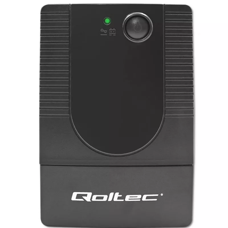 Qoltec 53774 UPS (záložný zdroj) Line-Interactive 1 kVA 600 W 1 AC výstup