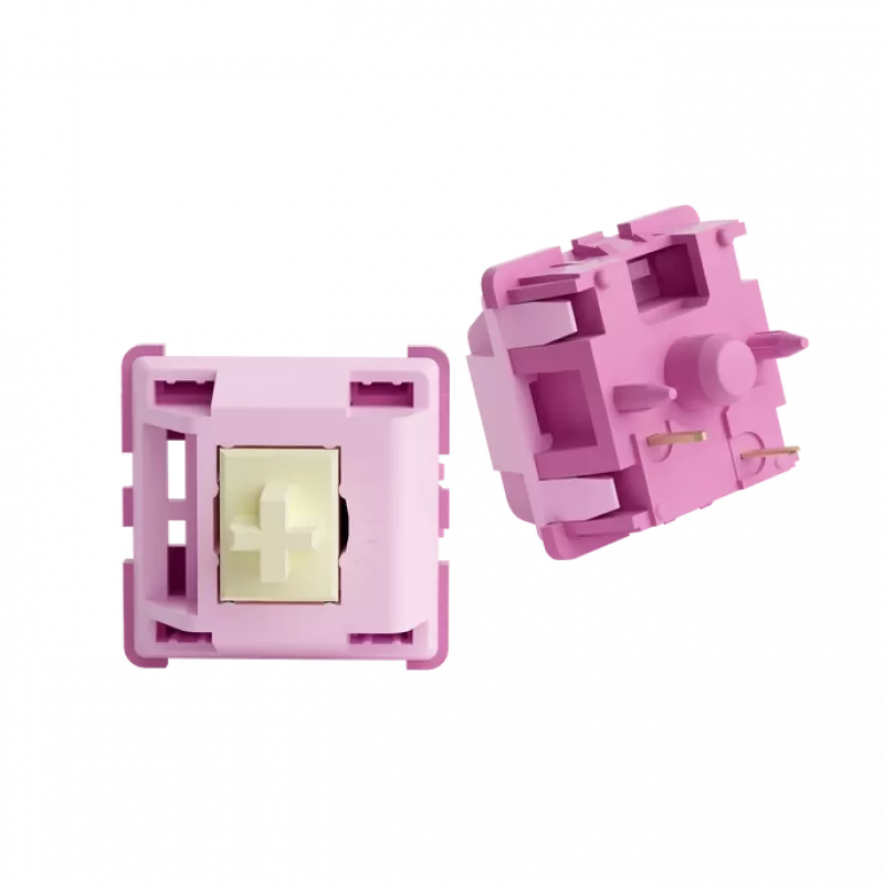 Mechanický spínač AKKO V3 Creamy fialový Pro 5‑Pin taktilný MX‑Stem 30g