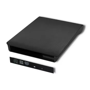 Externé USB 2.0 SATA puzdro na optickú mechaniku Qoltec 51863 čierne