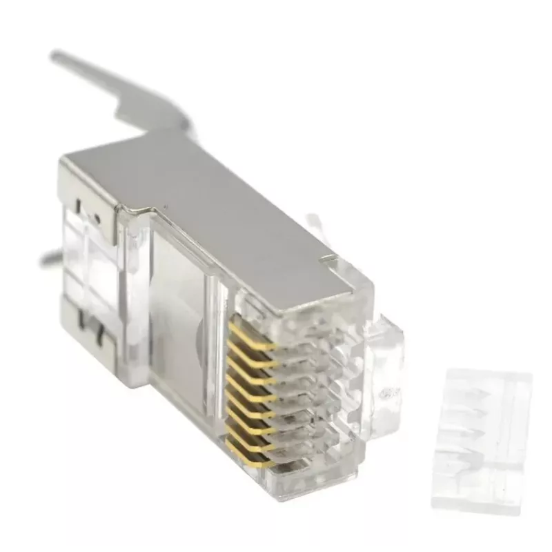Konektor RJ45 GEMBIRD CAT7 8P8C pozlátený 15µ FTP/SFTP, balenie 100 ks