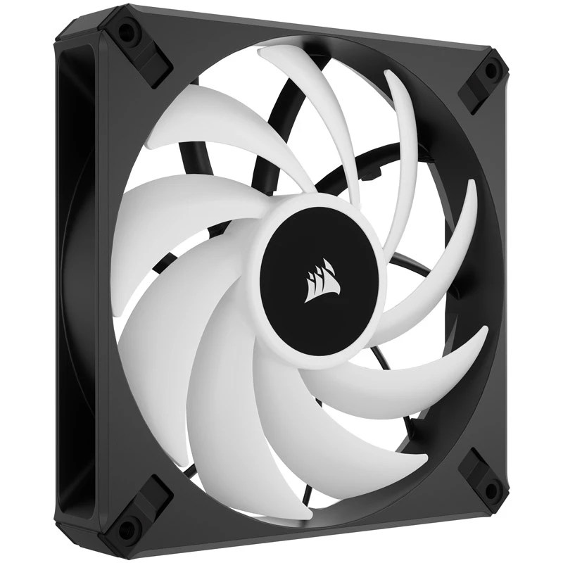 Corsair iCUE AF140 RGB ELITE CO-9050156-WW ventilátor do skrinky, PWM, 140 mm, (2 ks) vrátane RGB ovládača, čierny