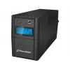 PowerWalker VI 850 SHL FR UPS (neprerušiteľný zdroj napájania) Line-Interactive 0,85 kVA 480 W 2 AC výstupy
